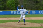 Baseball vs CGA  Wheaton College Baseball vs Coast Guard Academy during game one of the NEWMAC semi-finals playoffs. - (Photo by Keith Nordstrom) : Wheaton, baseball, NEWMAC